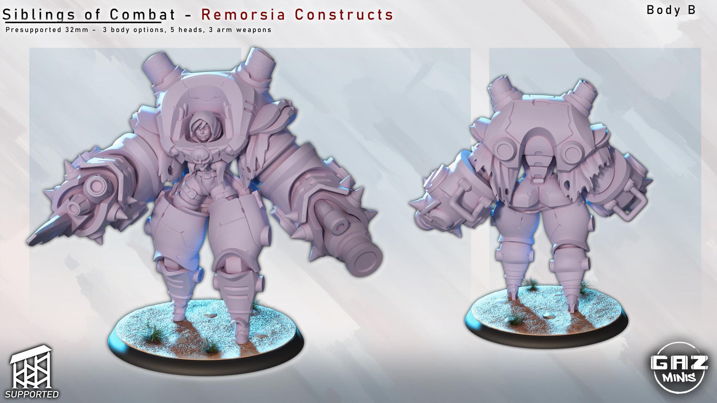 Siblings of Combat - Remorsia Constructs by Gaz Minis