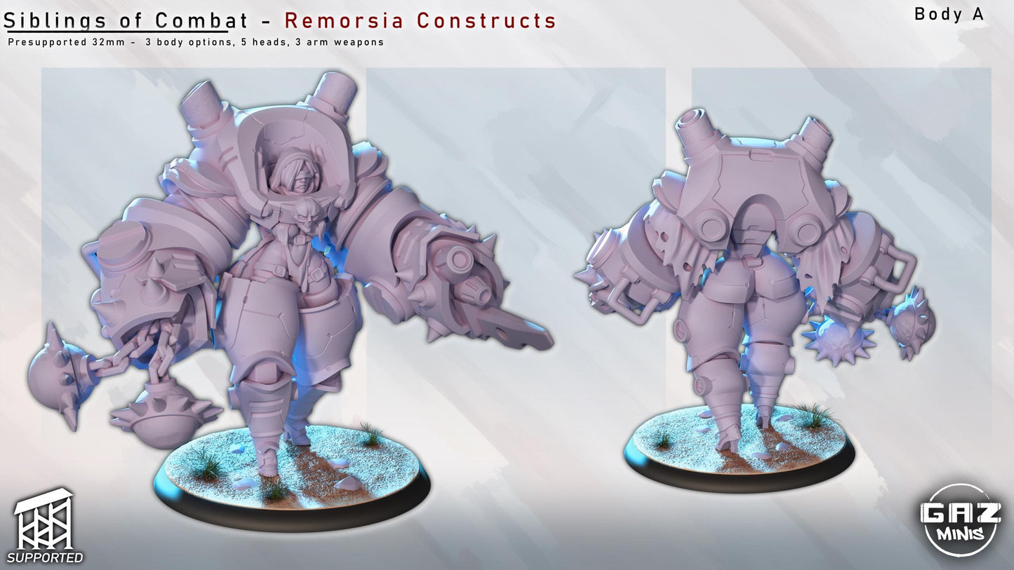 Siblings of Combat - Remorsia Constructs by Gaz Minis