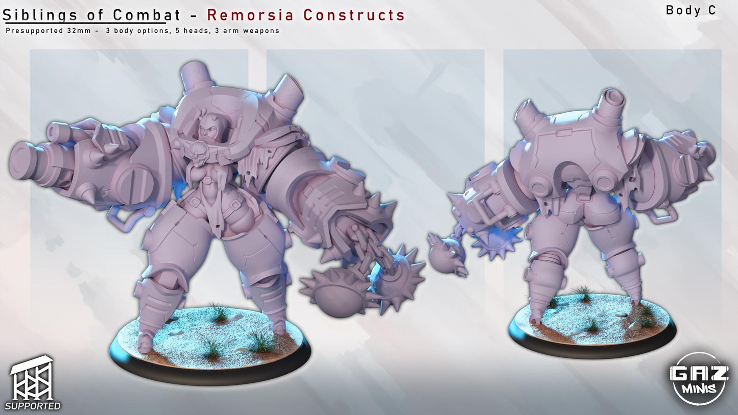 Siblings of Combat - Remorsia Constructs by Gaz Minis