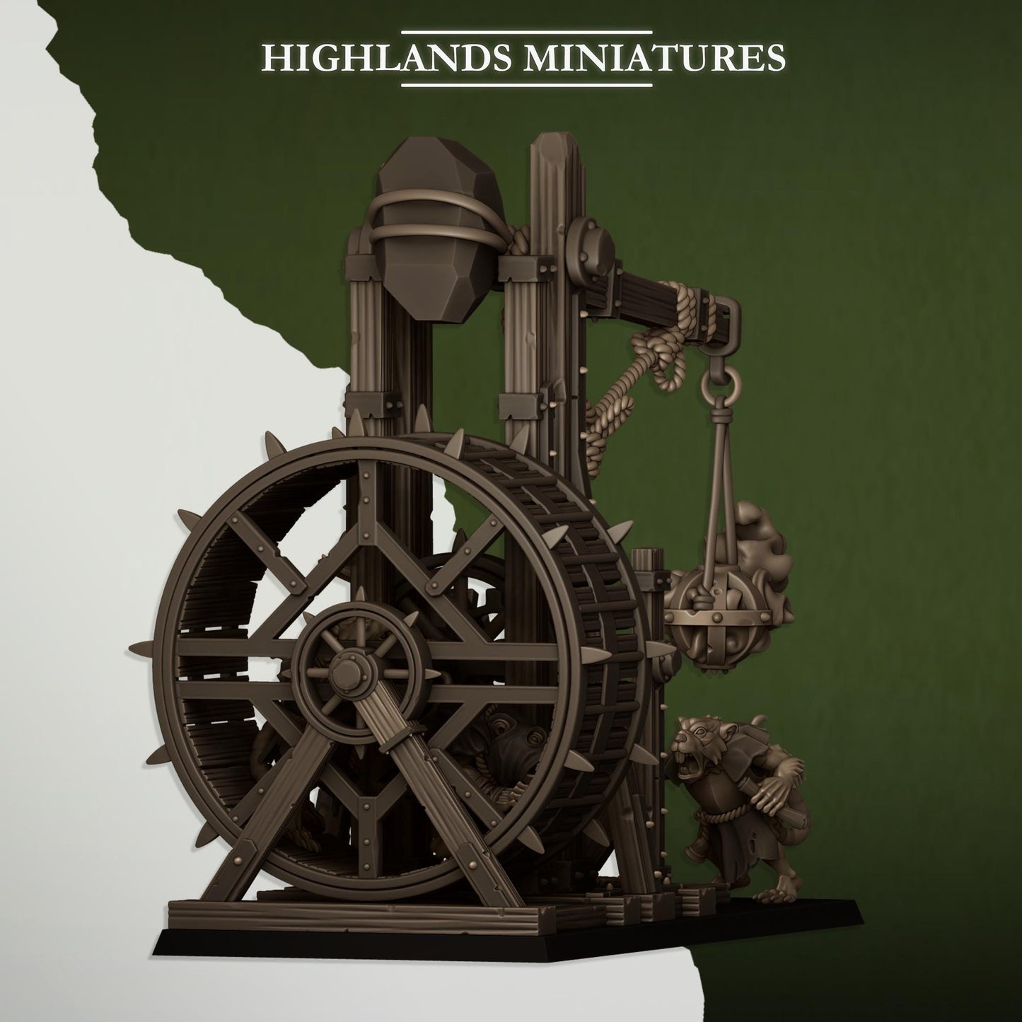 Censer Thrower Vermin Army By Highland Miniatures