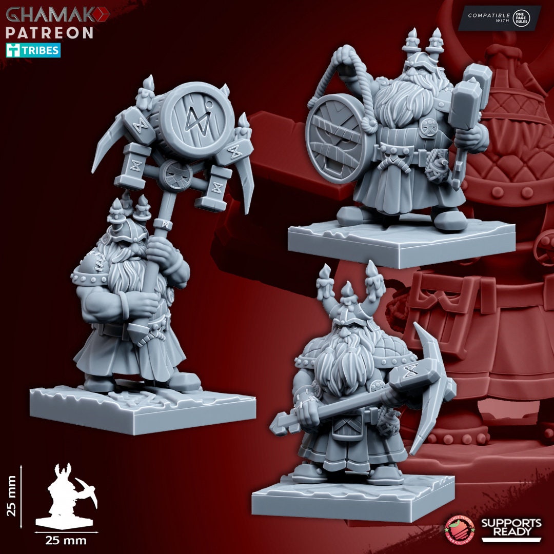 Clan Miners by Ghamak Miniatures