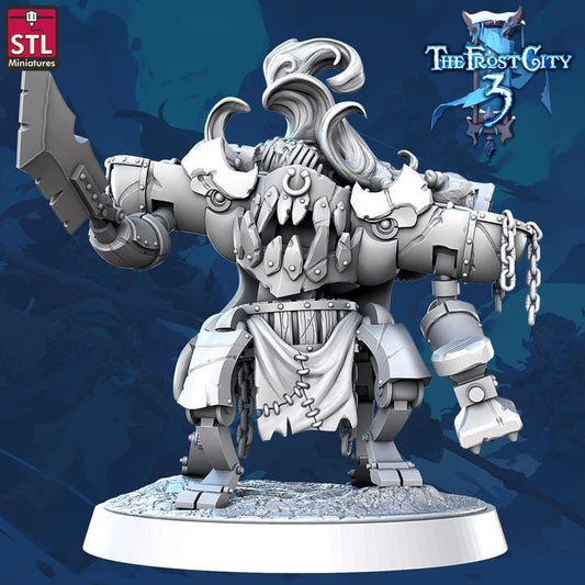 Slaughter Large Construct from Frost City 3 by STL Miniatures