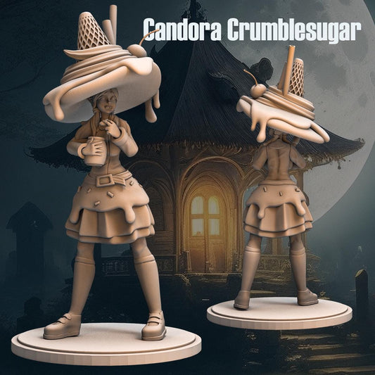 Witch Candora from "Goblin Tavern" by Anexeo Miniatures