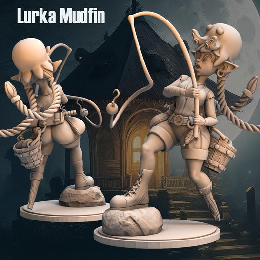 Lurka Fishermen from "Goblin Tavern" by Anexeo Miniatures