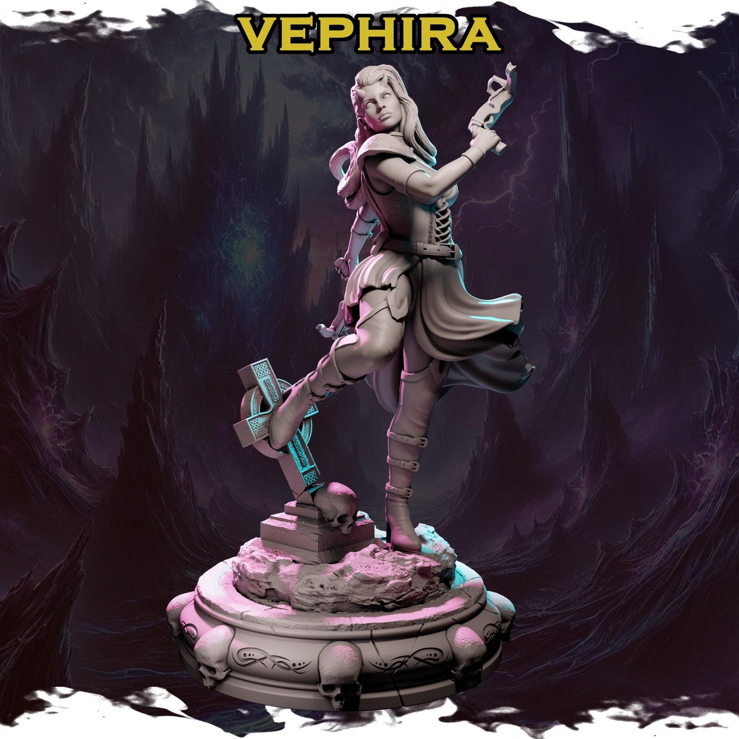 Vephira from "Ladies of Chaos Aftermath" by Blackbird Miniatures
