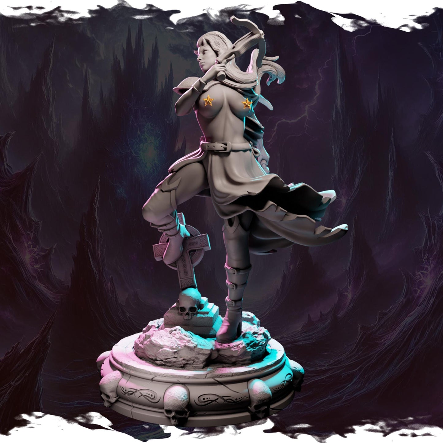 Vephira from "Ladies of Chaos Aftermath" by Blackbird Miniatures