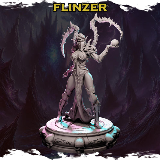 Flinzer from "Ladies of Chaos Aftermath" by Blackbird Miniatures