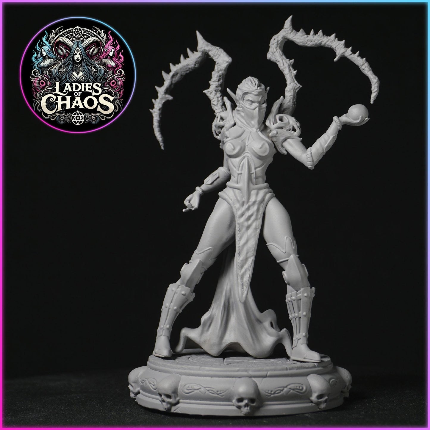 Flinzer from "Ladies of Chaos Aftermath" by Blackbird Miniatures
