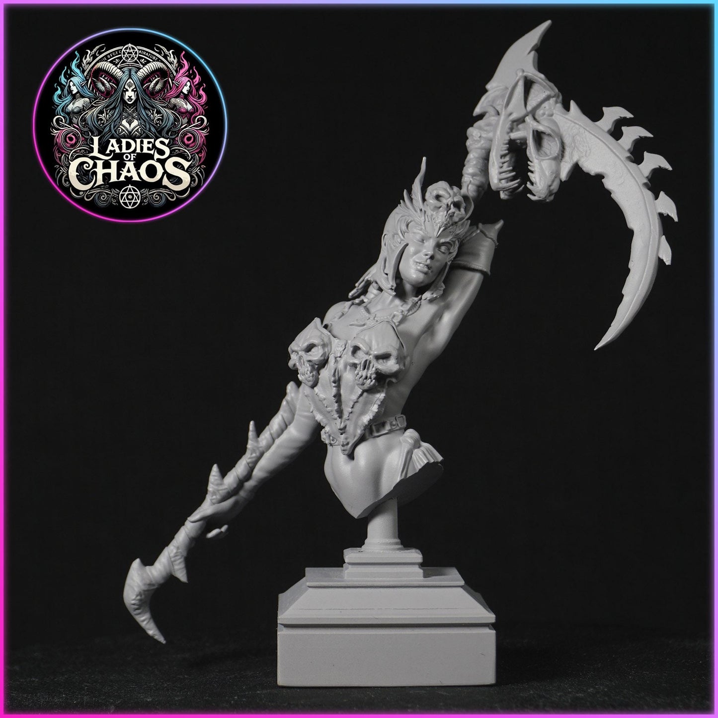 Daliah from "Ladies of Chaos Aftermath" by Blackbird Miniatures