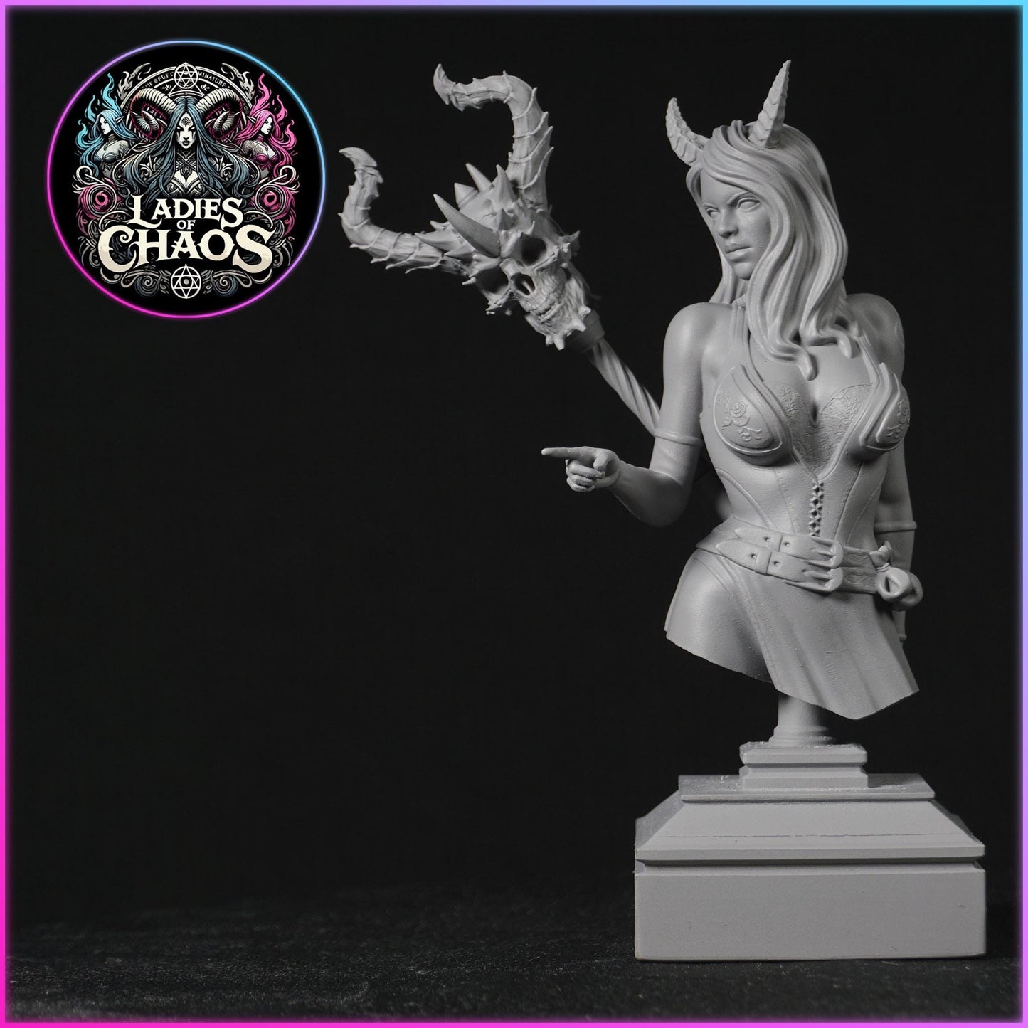 Khaelyth  from "Ladies of Chaos Aftermath" by Blackbird Miniatures