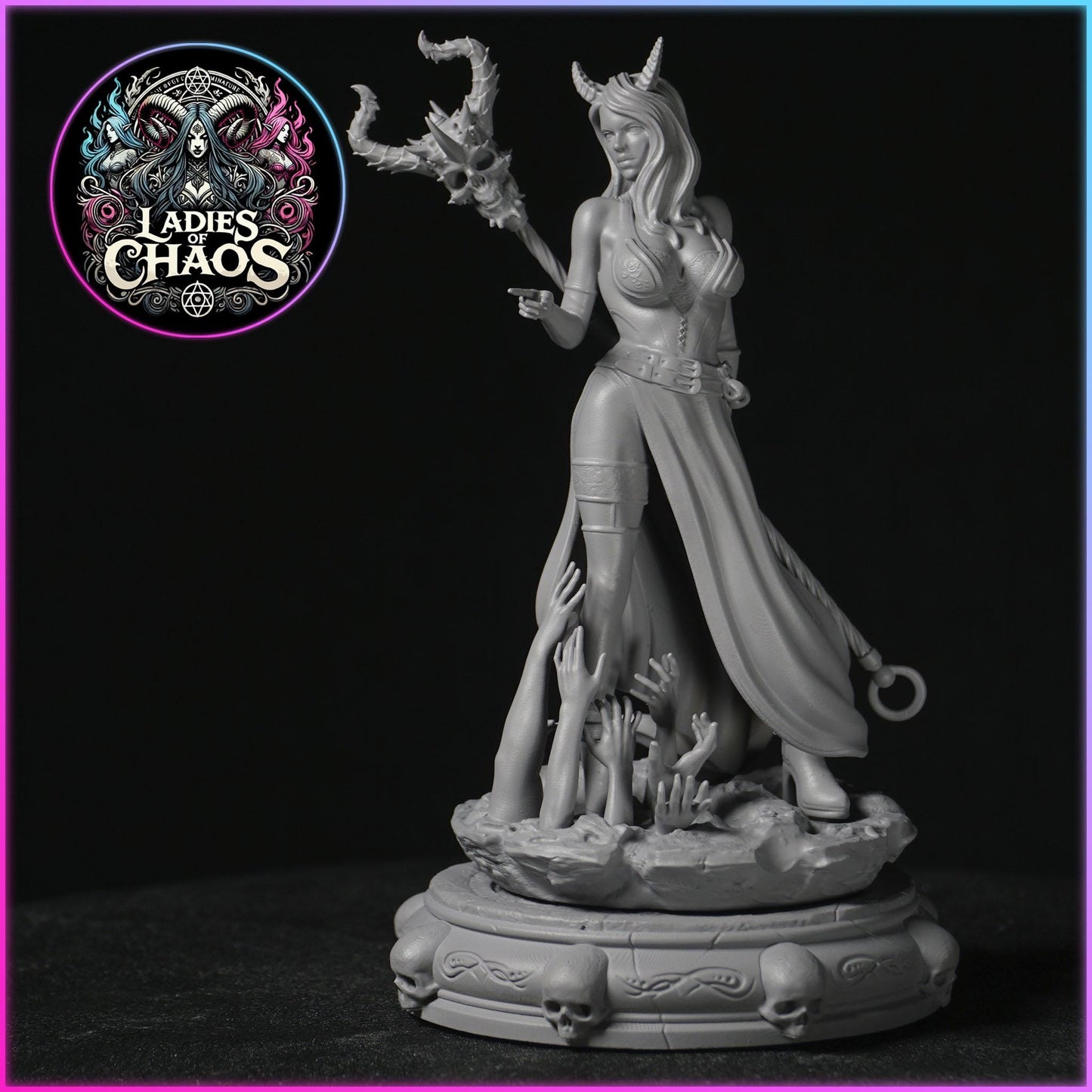 Khaelyth  from "Ladies of Chaos Aftermath" by Blackbird Miniatures