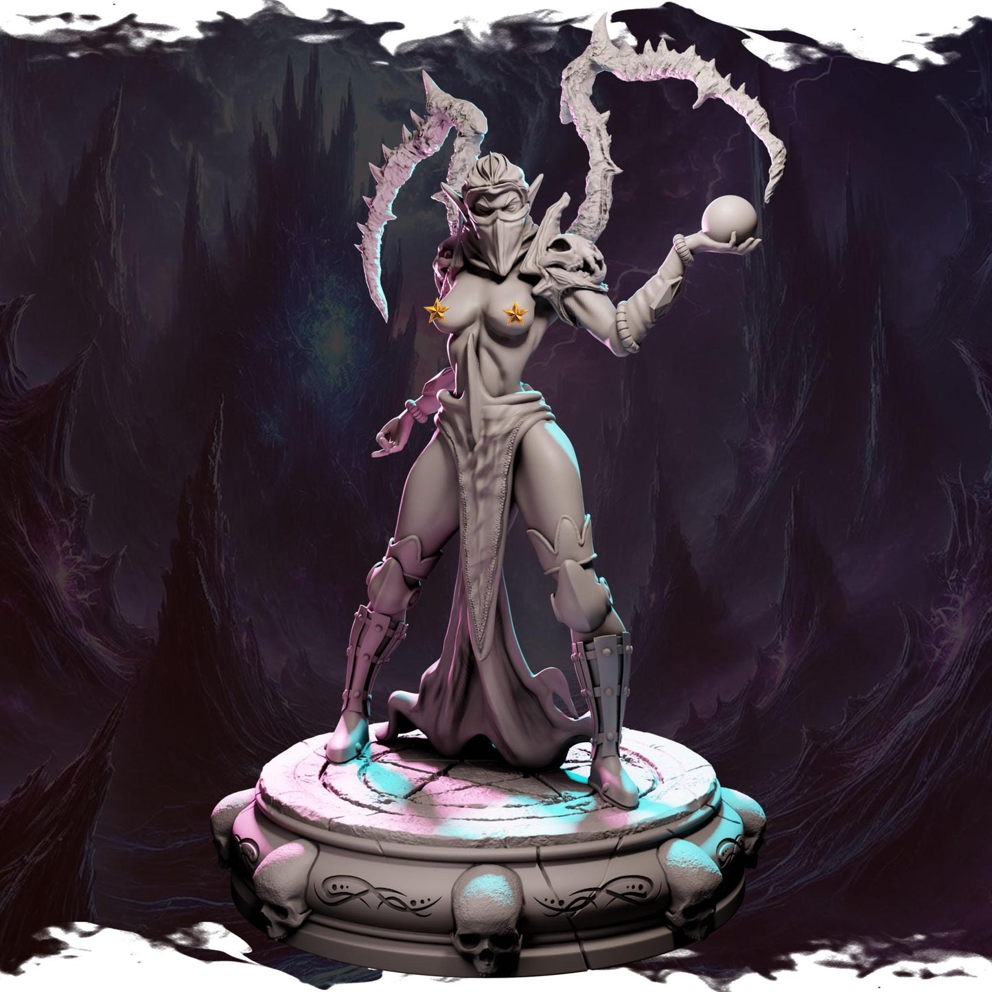 Flinzer from "Ladies of Chaos Aftermath" by Blackbird Miniatures