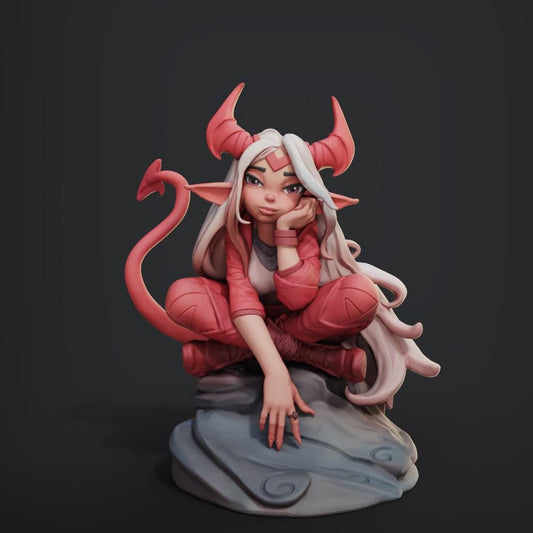 Tiefling by Female Miniatures