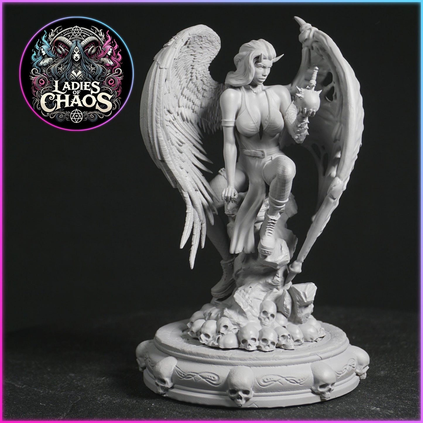 Nocta from "Ladies of Chaos Aftermath" by Blackbird Miniatures