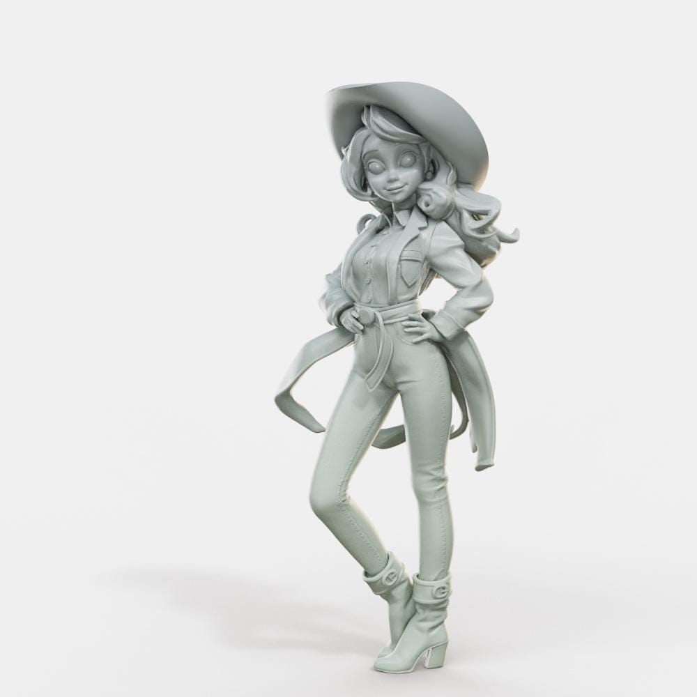 Cowgirl by Female Miniatures