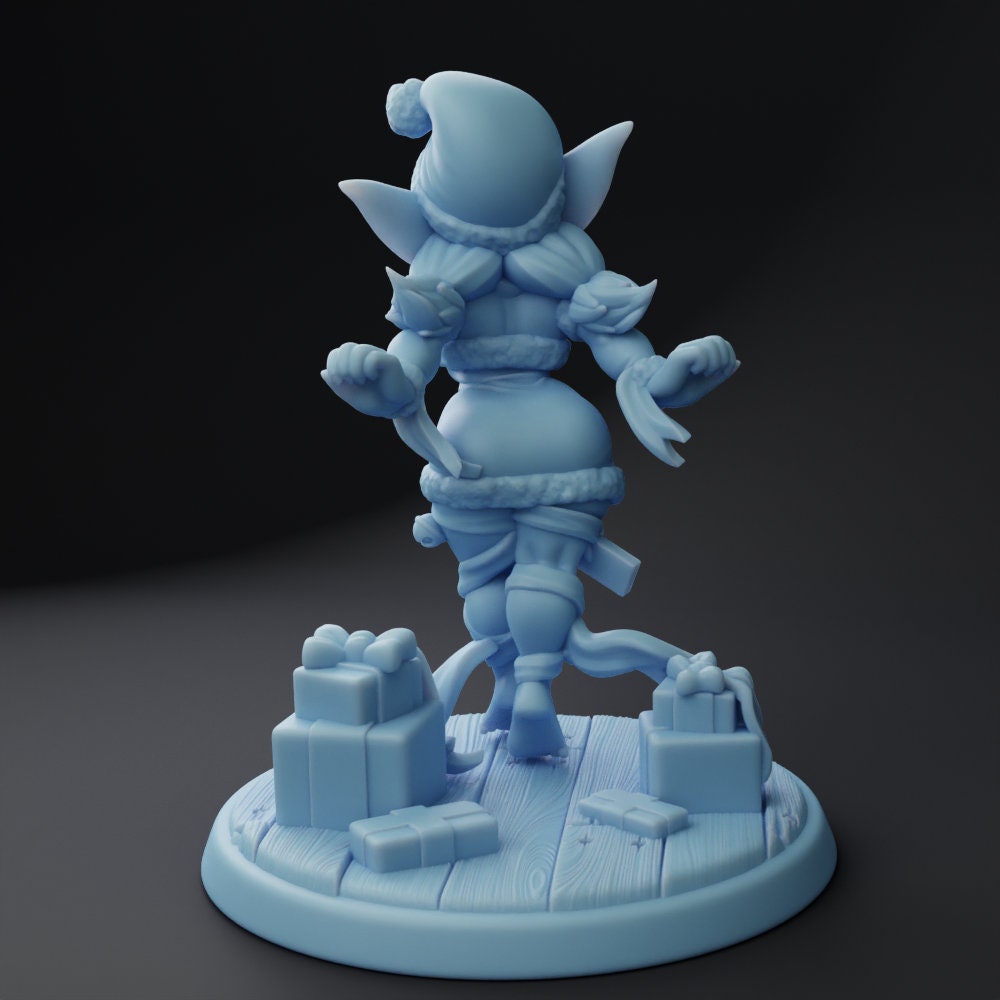 Christmas Goblin by Twin Goddess Miniatures