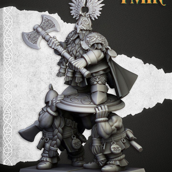 King Ulric Dwarf Lord by Highland Miniatures
