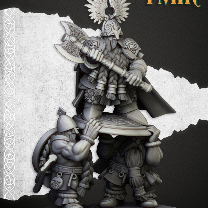 King Ulric Dwarf Lord by Highland Miniatures