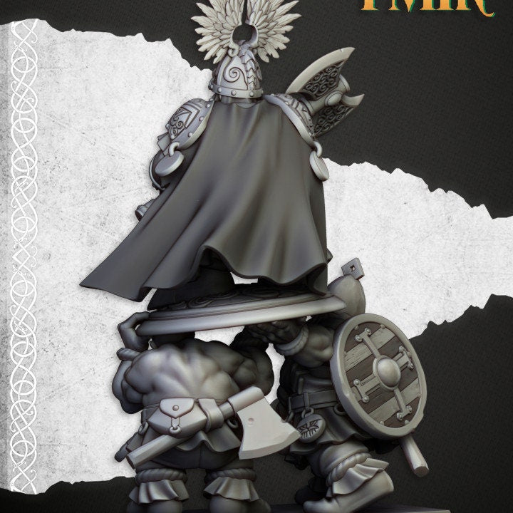 King Ulric Dwarf Lord by Highland Miniatures