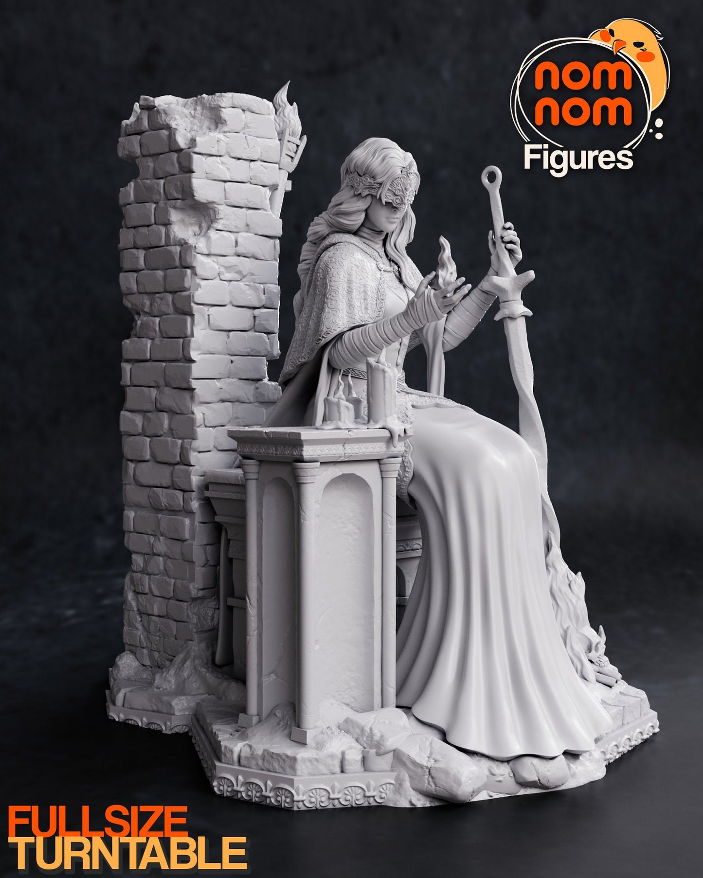 Firekeeper Statue Model Kit by Nomnom Figures