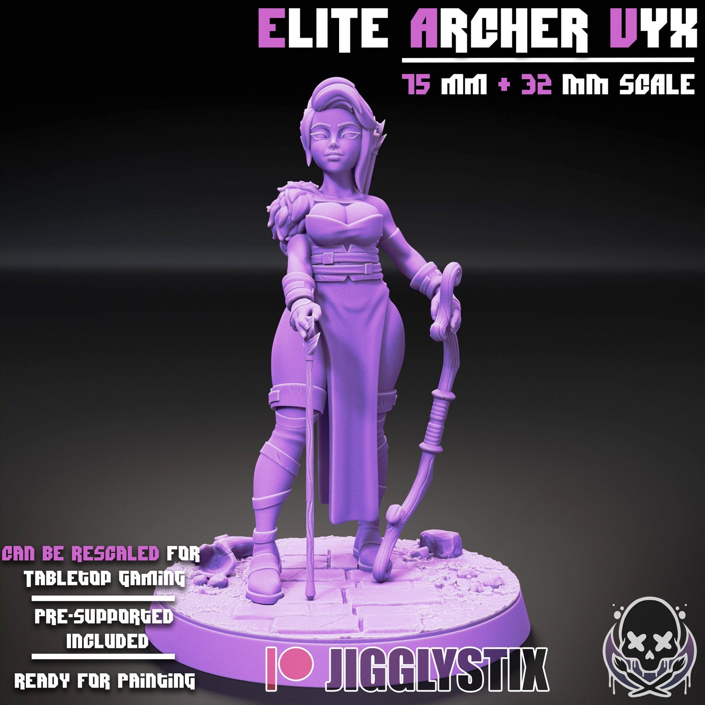 The Vox Crew by Jigglystix Pin Up Factory Miniatures