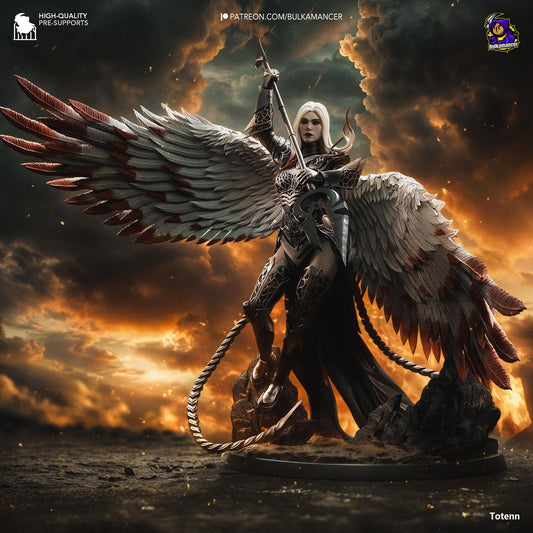 Celestial Purifier Statue Model Kit by Bulkamancer Sculpts