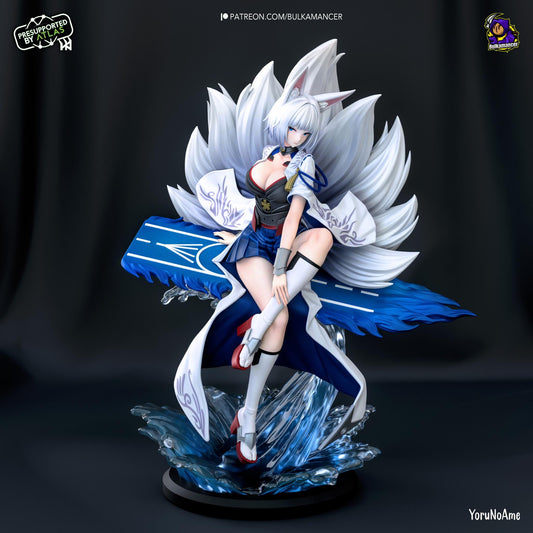 Righteous Kitsune Statue Model Kit by Bulkamancer Sculpts
