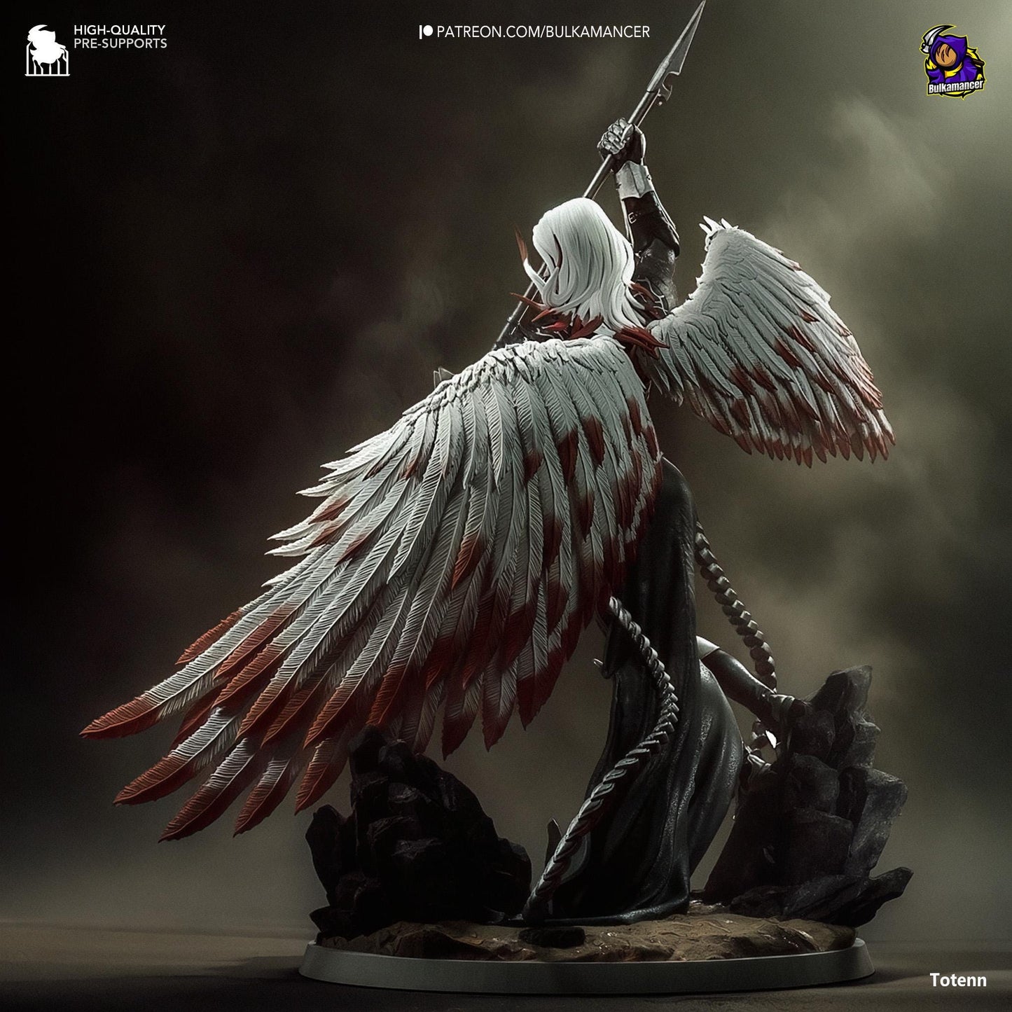Celestial Purifier Statue Model Kit by Bulkamancer Sculpts