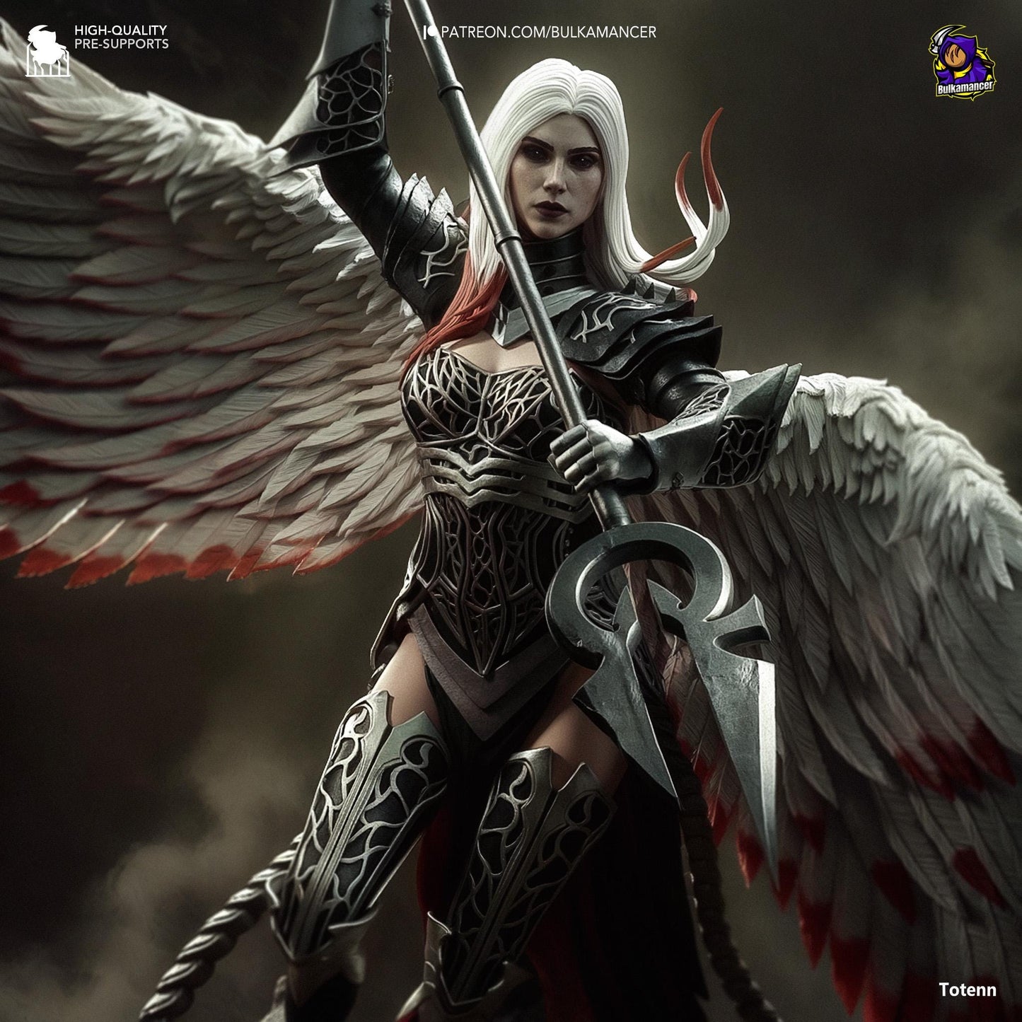 Celestial Purifier Statue Model Kit by Bulkamancer Sculpts