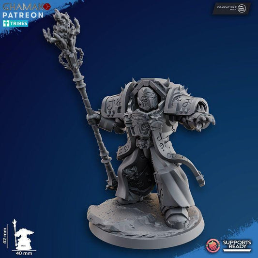 Exterminator Warlock by Ghamak Miniatures