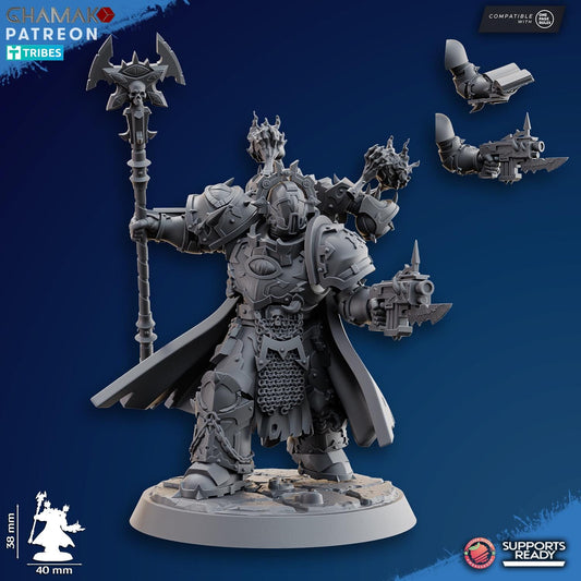 Heretic Warlock 2 by Ghamak Miniatures