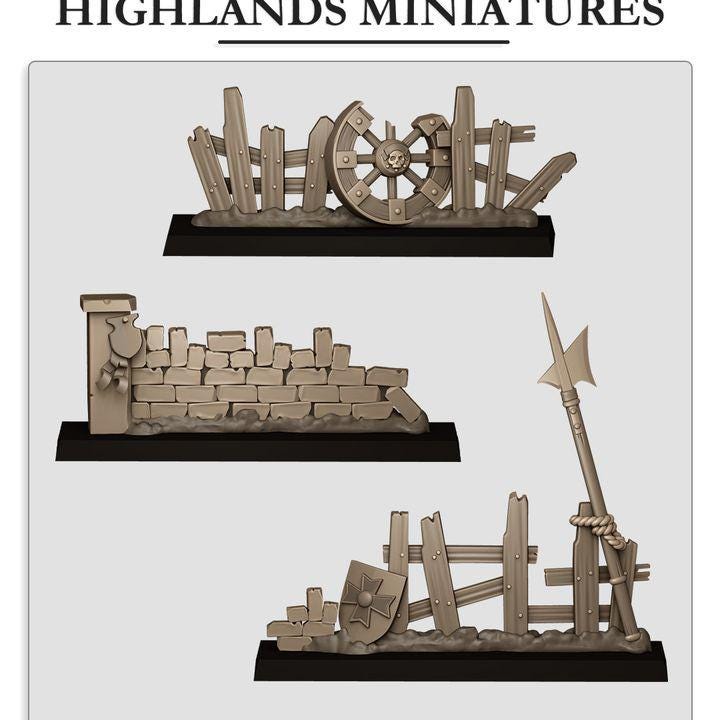 Sunland Fantasy Fillers  by Highland Miniatures