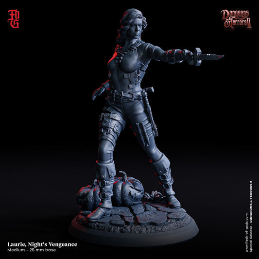 Laurie Night's Vengeance from "Dungeons & Terrors II"  by Flesh of Gods Miniatures