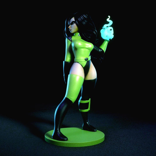 Shego Statue Model Kit by Torrida Minis Miniatures