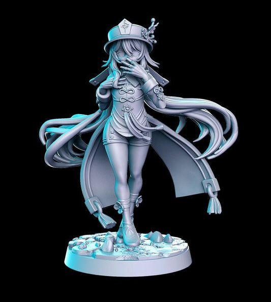 Hu Tao from Dungeon Pin-ups by RN Estudio Miniatures