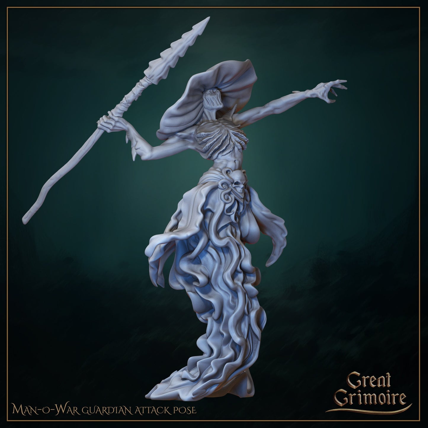 Jellyfish Sentinels from "Gathering Storm" by Great Grimoire Miniatures