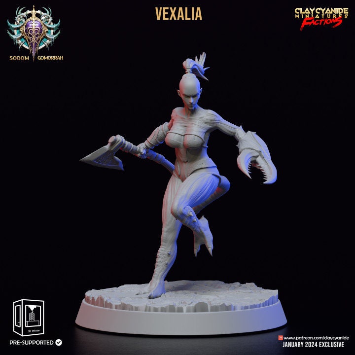 Sodomite Vexxers by Clay Cyanide Miniatures