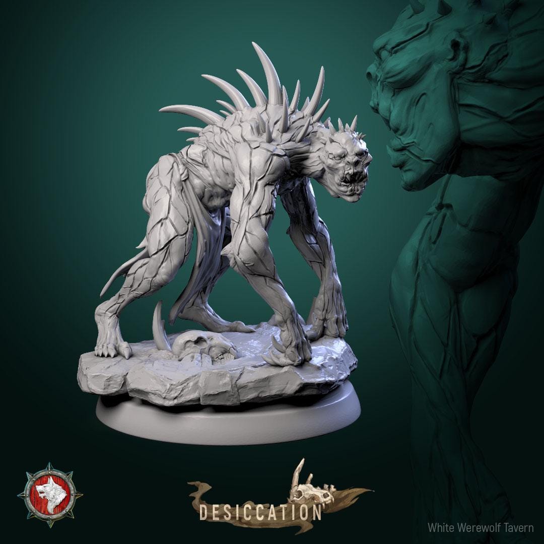Dustblights  from "Desiccation" by White Werewolf Tavern Miniatures