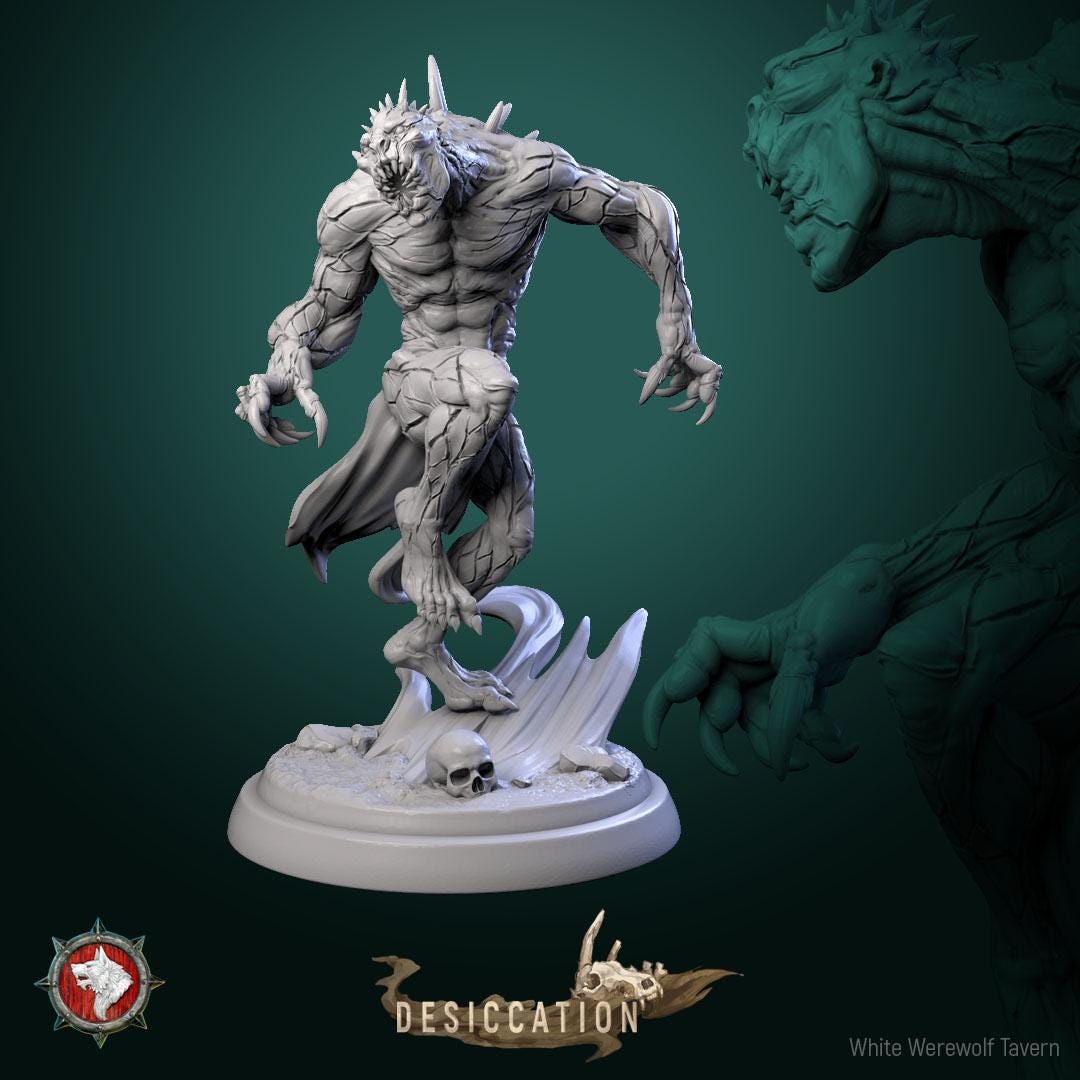 Dustblights  from "Desiccation" by White Werewolf Tavern Miniatures
