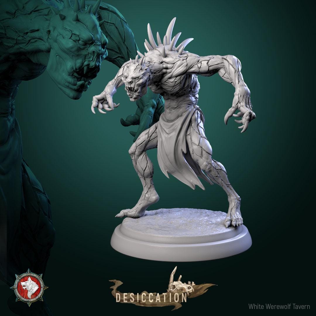 Dustblights  from "Desiccation" by White Werewolf Tavern Miniatures