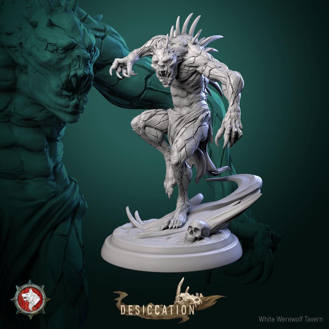 Dustblights  from "Desiccation" by White Werewolf Tavern Miniatures