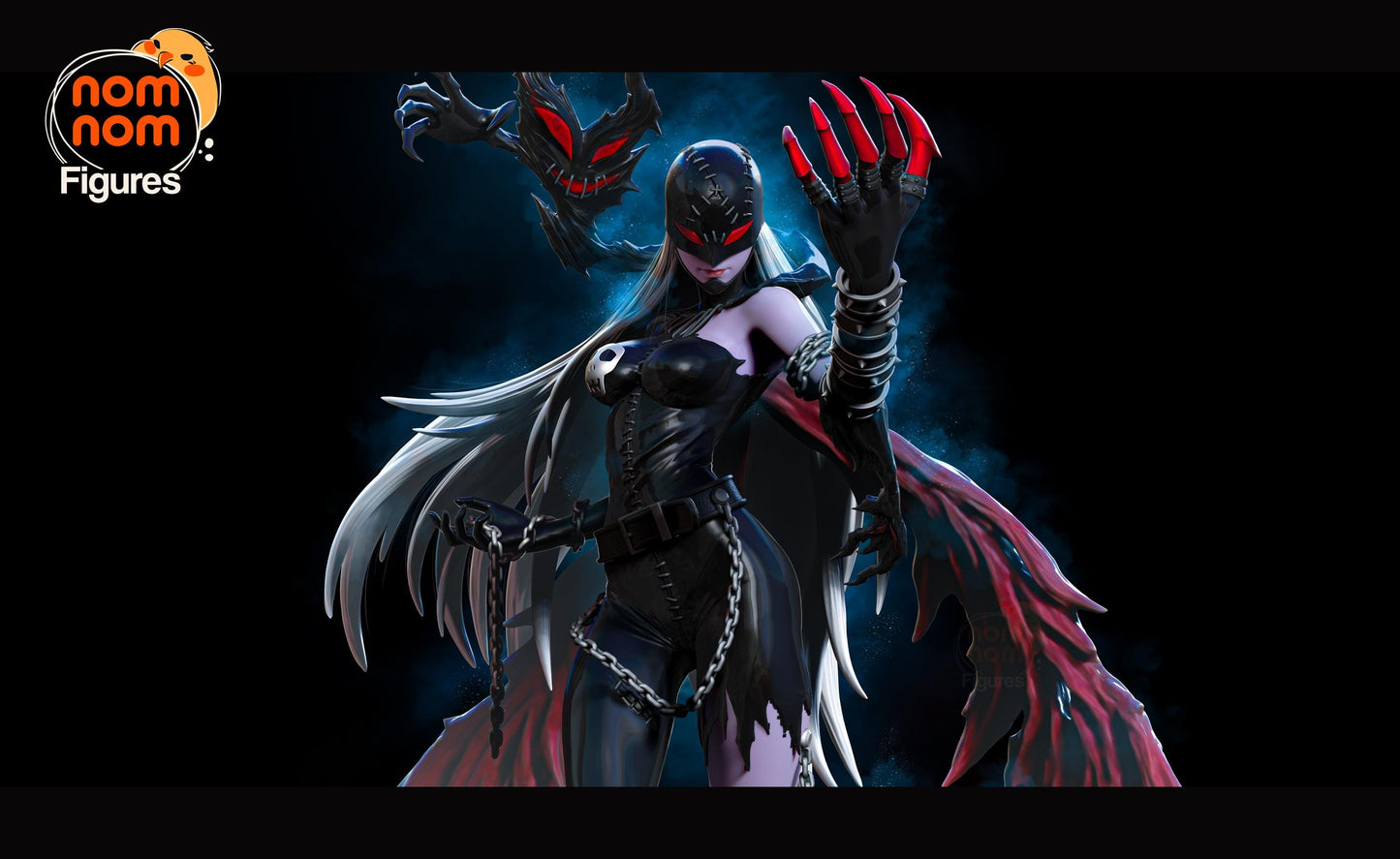 Lady Devimon Statue Model Kit by Nomnom Figures