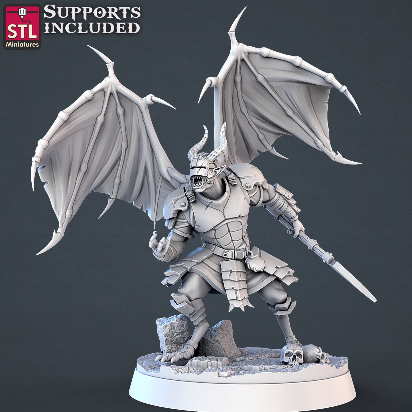Demon Set by STL Miniatures
