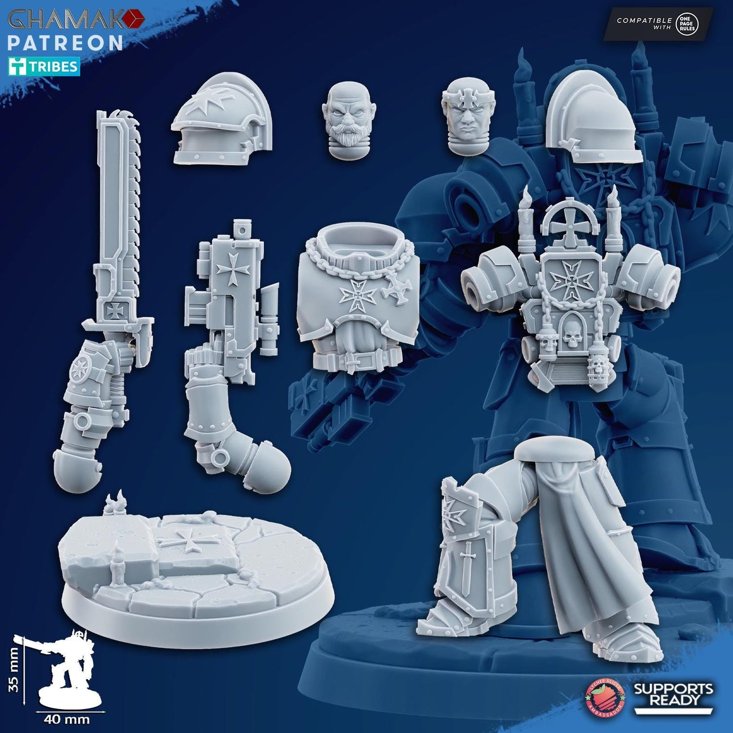 Lord of the Order by Ghamak Miniatures