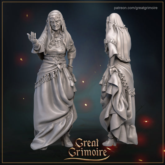 Madame Astra from "Caravan" by Great Grimoire Miniatures RPG