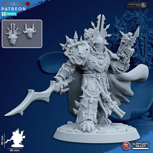Heretic Sorcerer  by Ghamak Miniatures