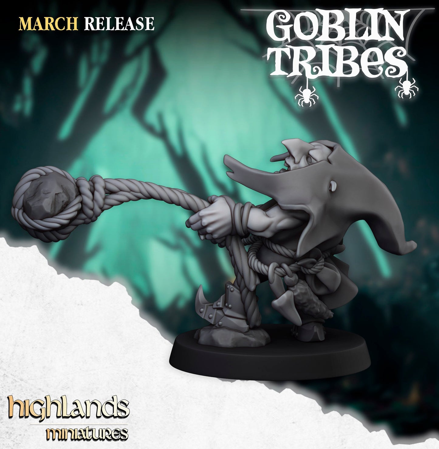 Swamp Goblin Stone Throwers by Highland Miniatures