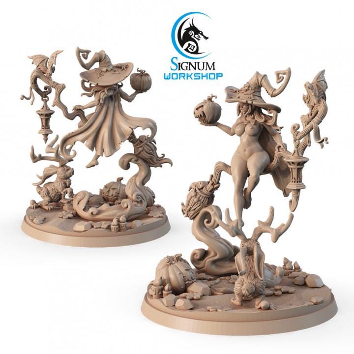 Serena, The Seductive Witch from "Witches Sabbath" by Signum Workshop Miniatures