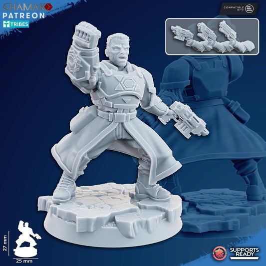 Lieutenant Colonel 2 by Ghamak Miniatures