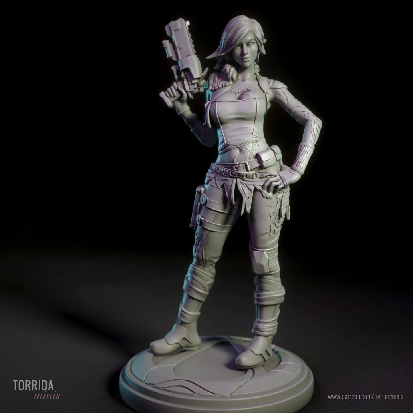 Lilith Statue Model Kit by Torrida Minis